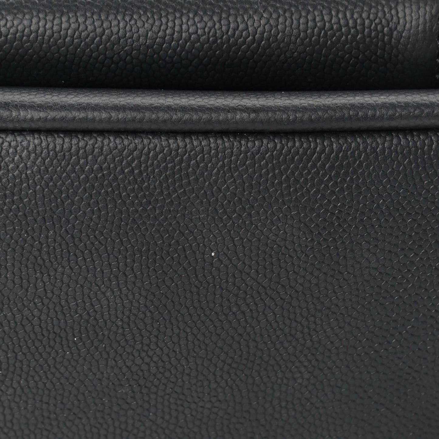 Caviar Quilted Small Business Affinity Flap Black