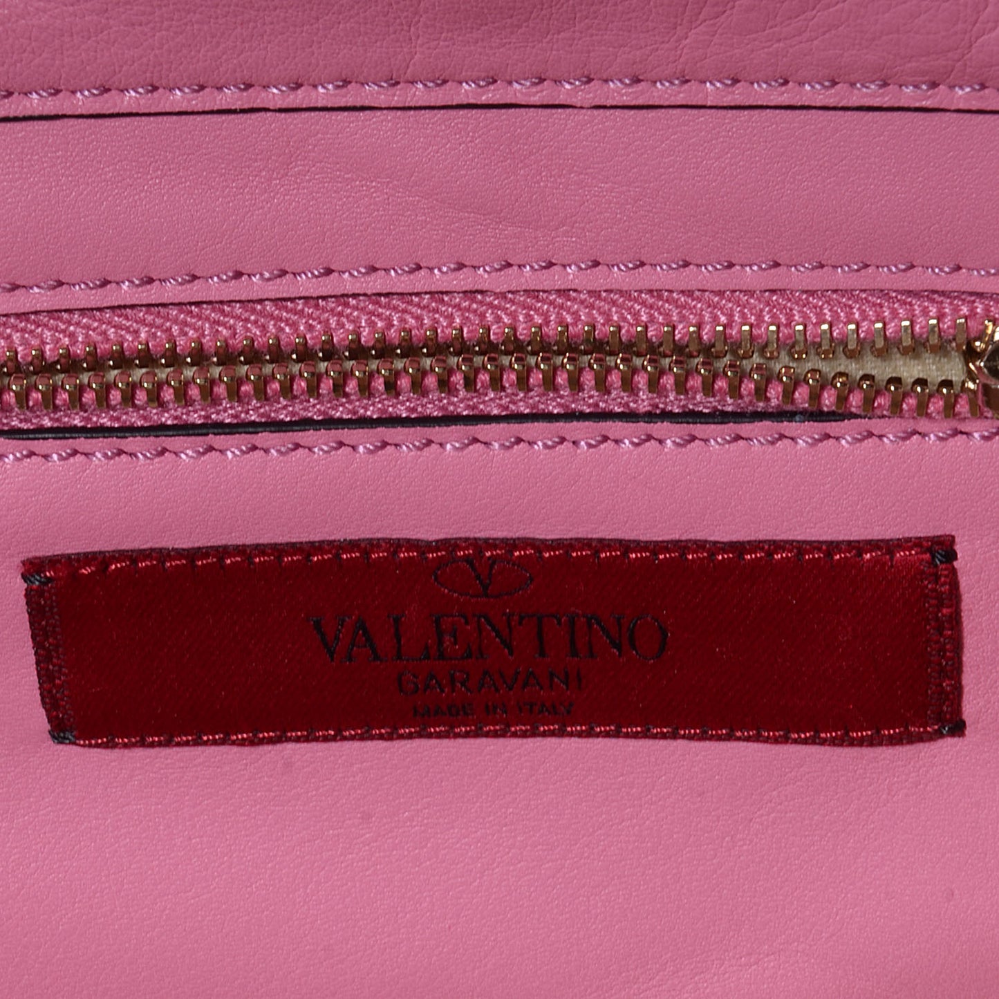Vitello Mini Rockstud Tote Ninphea