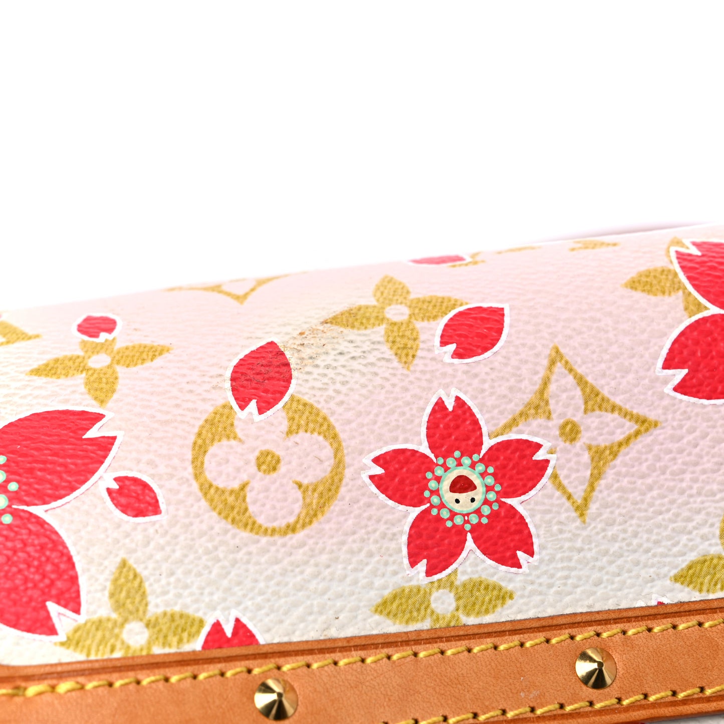 Monogram Cherry Blossom Papillon Red Creme