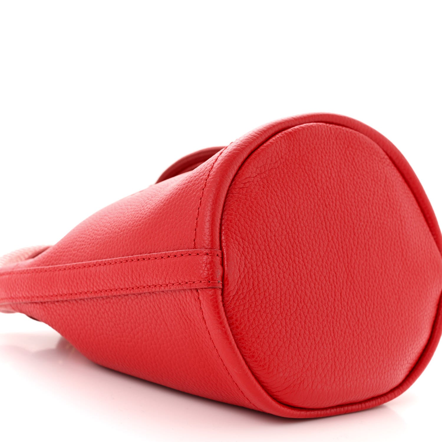 Marc Jacobs Grained Calfskin The Mini Bucket Bag True Red 10 of 12