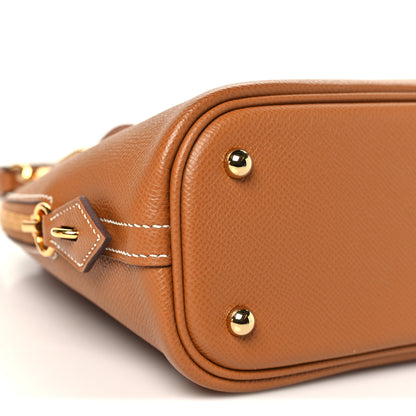 Hermes Epsom Swift Vache Hunter En Desordre 1923 Bolide 25 Gold Fauve 9 of 11