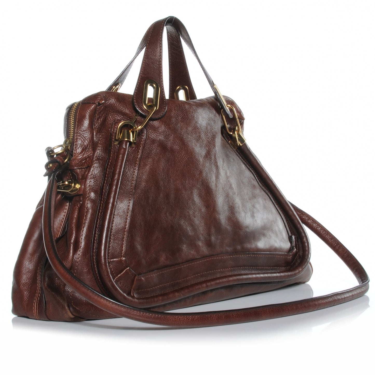 Calfskin Large Paraty Chocolate