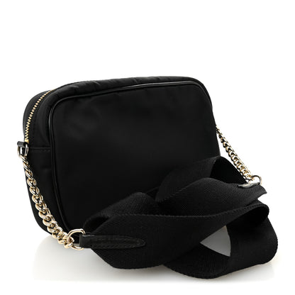 Jimmy Choo Nylon Lorelle Logo Camera Bag Black 3 of 11