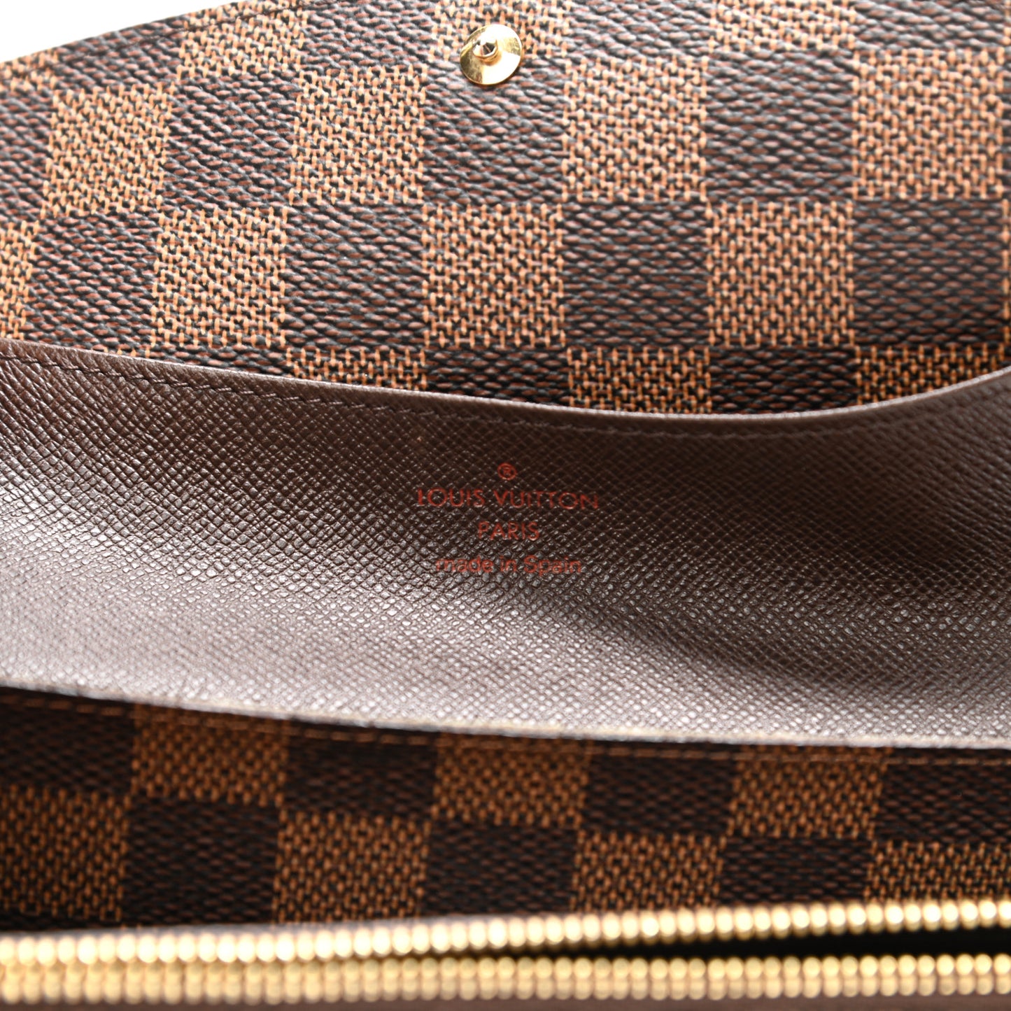 Damier Ebene Emilie Wallet