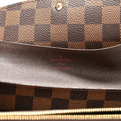 Louis Vuitton Damier Ebene Emilie Wallet 6 of 10