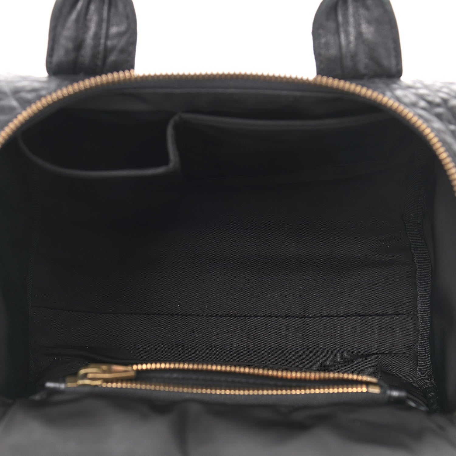 Alexander Wang Pebbled Lambskin Mini Rockie Black Rose Gold Hardware 5 of 10