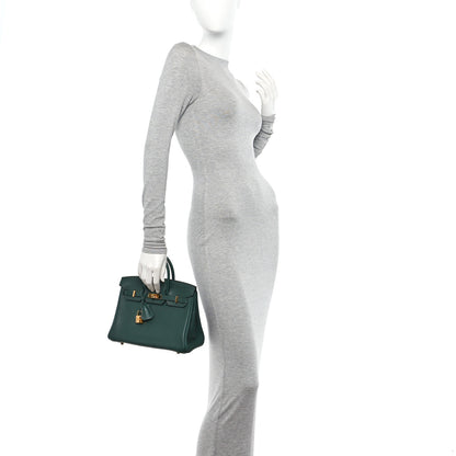 Hermes Veau Jonathan Birkin 25 Vert Tropical 2 of 10
