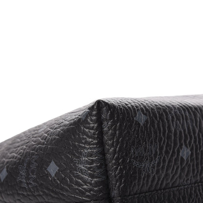 MCM Visetos Medium Anya Shopper Tote Black 12 of 14