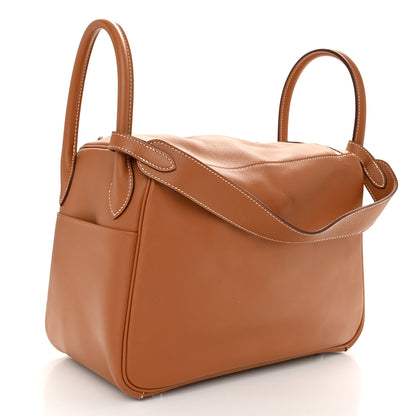 Hermes Evercolor Lindy 30 Gold 3 of 10