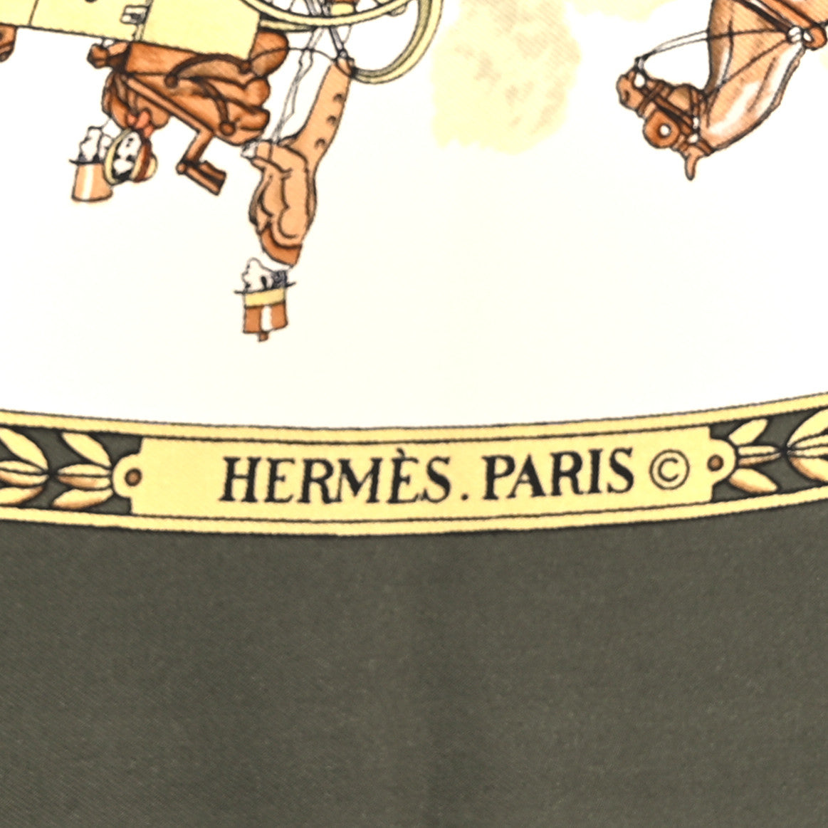 Hermes Silk La Promenade de Longchamps Scarf 90 3 of 3