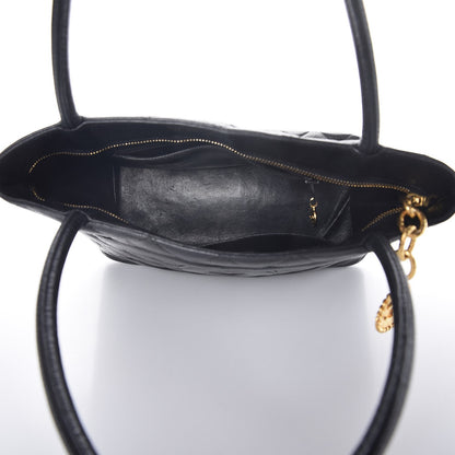 Chanel Caviar Quilted Medallion Tote Black 5 of 8