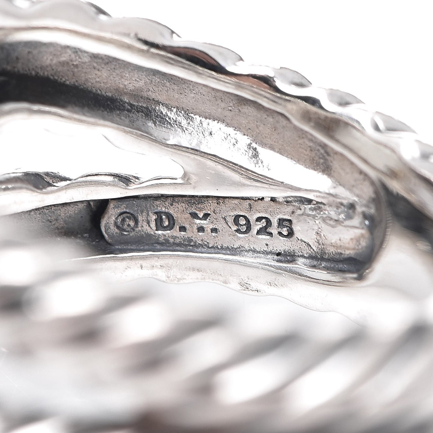Sterling Silver Diamond Prasiolite 11mm Albion Ring 49 5