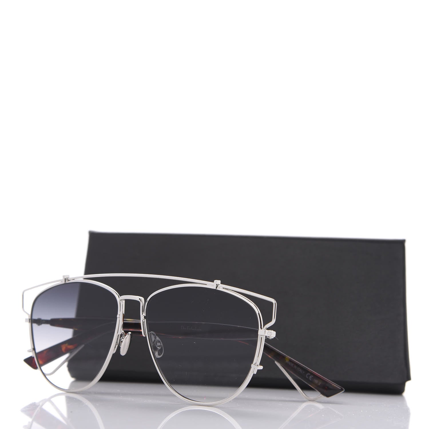 Christian Dior Technologic Sunglasses Black Tortoiseshell 8 of 8