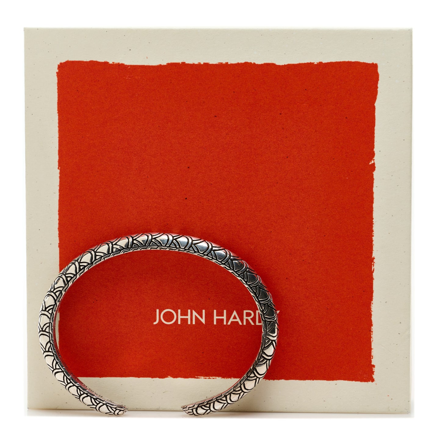 Sterling Silver 6mm Slim Naga Cuff Bracelet