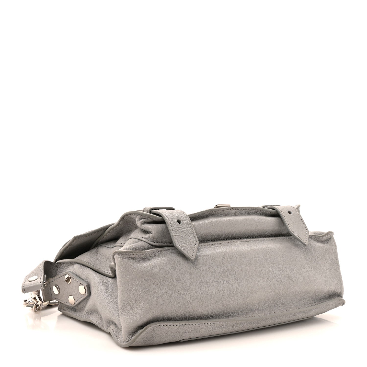 Proenza Schouler Lambskin PS1 Satchel Fog 4 of 16