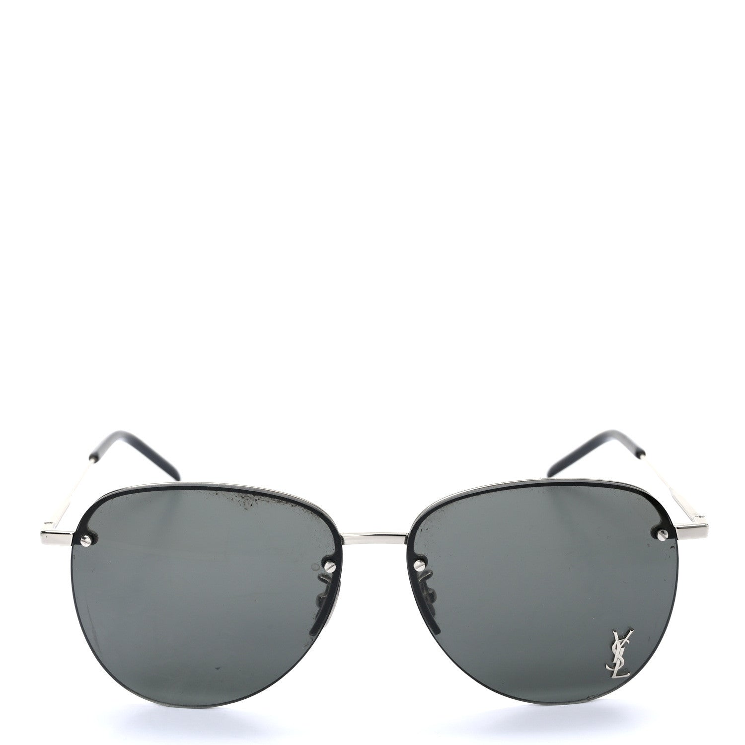 Saint Laurent Metal Aviator 61mm SL 328 Sunglasses Black 2 of 10
