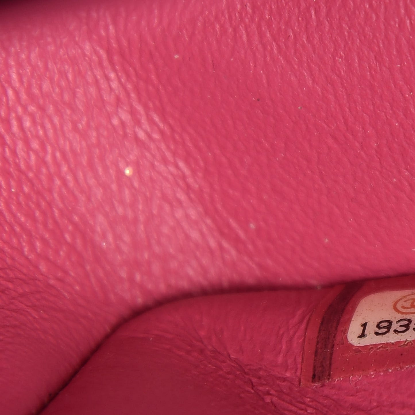 Patent Quilted Medium Double Flap Fuchsia