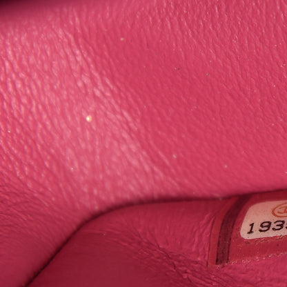 Chanel Patent Quilted Medium Double Flap Fuchsia 7 of 12