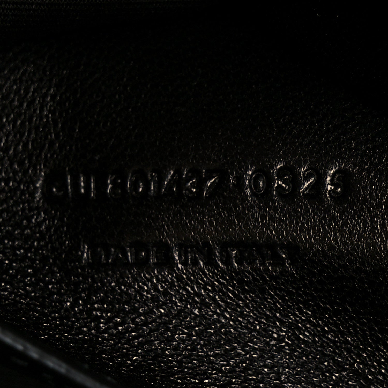 Saint Laurent Lambskin Chevron Quilted Small Loulou Black 9 of 15