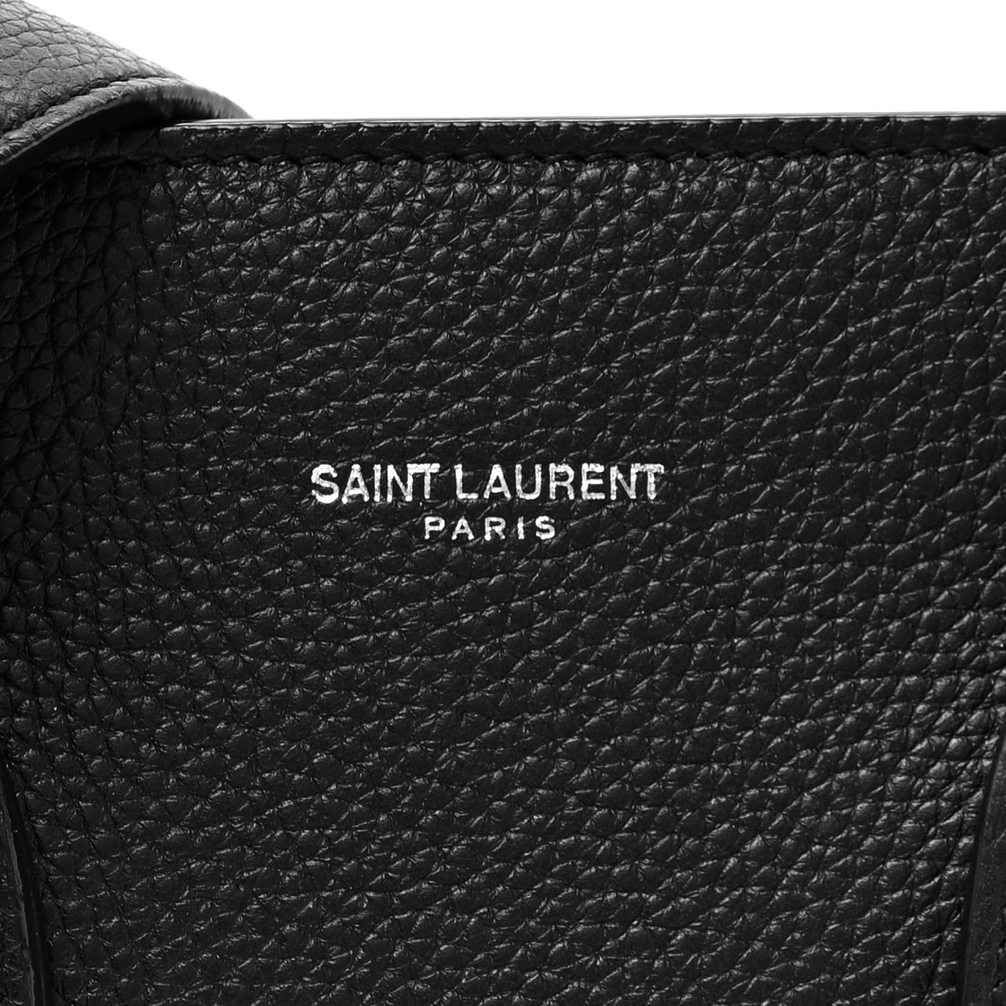 Grained Calfskin Small Supple Sac De Jour Black