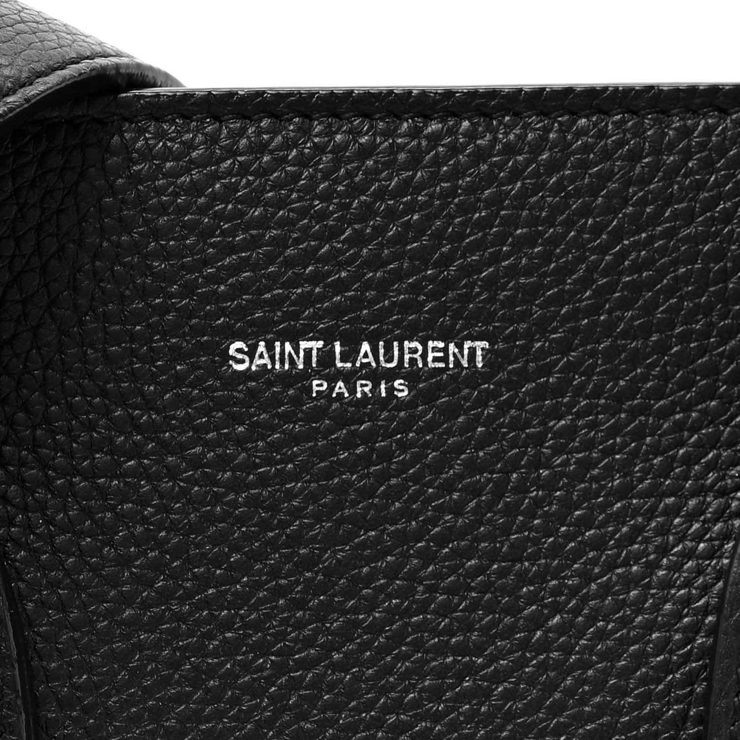 Saint Laurent Grained Calfskin Small Supple Sac De Jour Black 8 of 12