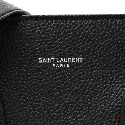 Saint Laurent Grained Calfskin Small Supple Sac De Jour Black 8 of 12