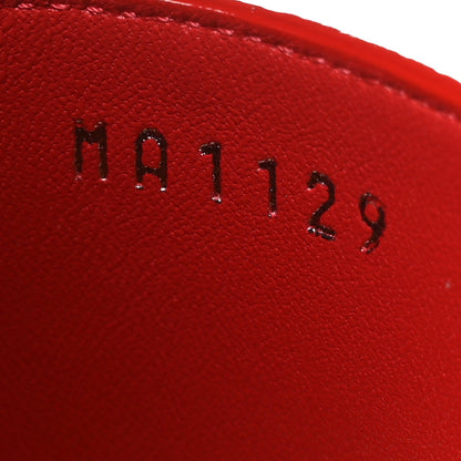 Louis Vuitton Monogram Escale Lock It Flat Mule 37.5 Rouge 8 of 8