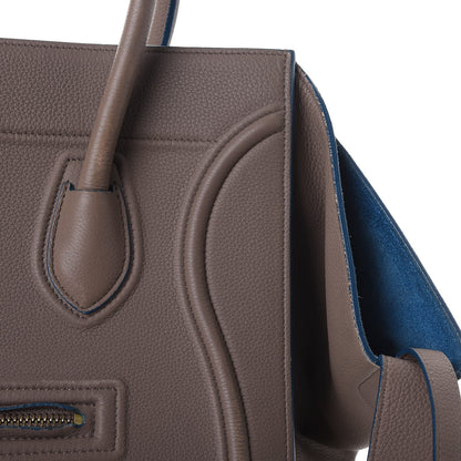 Celine Baby Grained Calfskin Medium Phantom Luggage Taupe 10 of 25