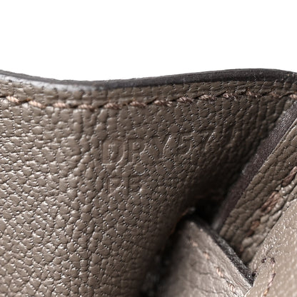 Hermes Togo Birkin 25 Etain 7 of 14