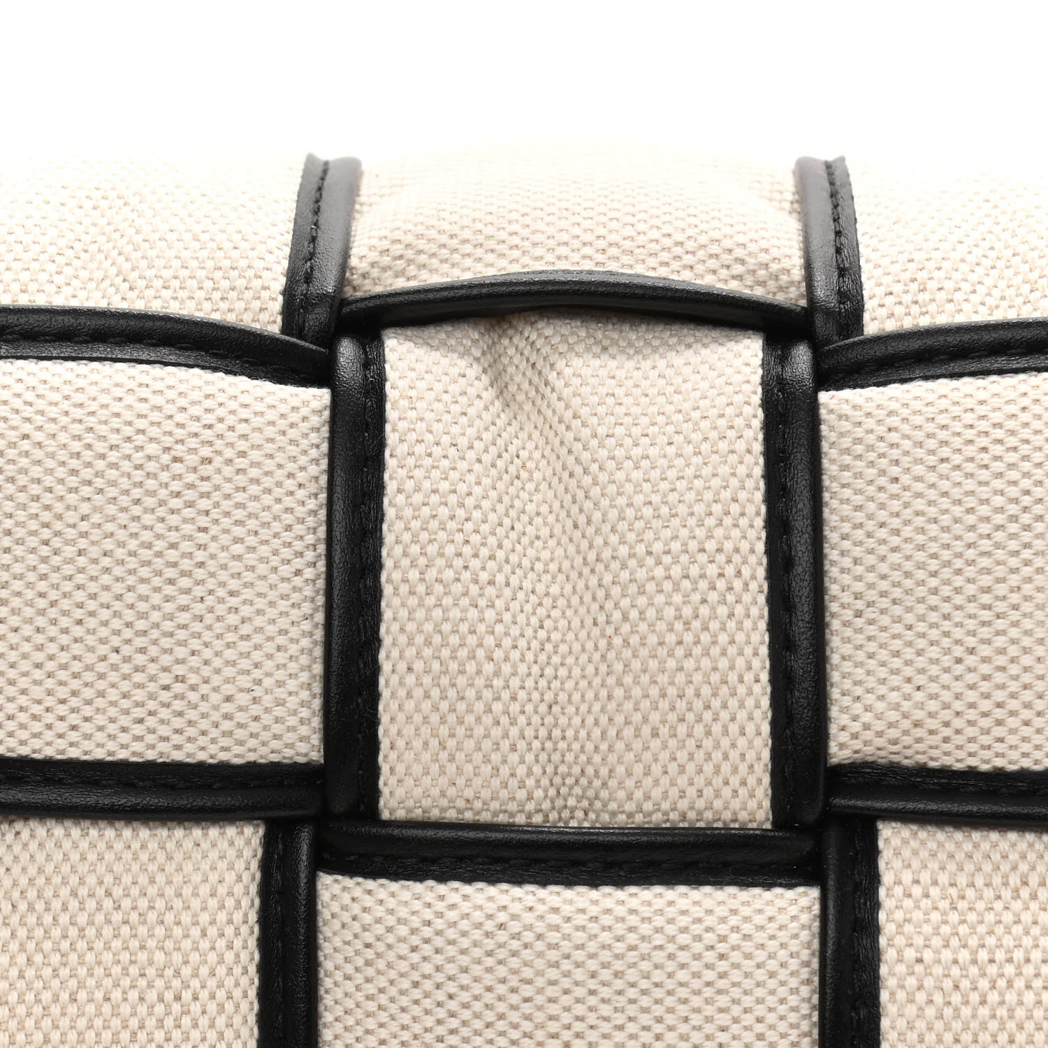 Bottega Veneta Denim Maxi Intrecciato Padded Cassette Crossbody Bag Natural Black 13 of 13