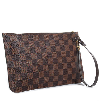 Louis Vuitton Damier Ebene Neverfull MM GM Pochette 3 of 7