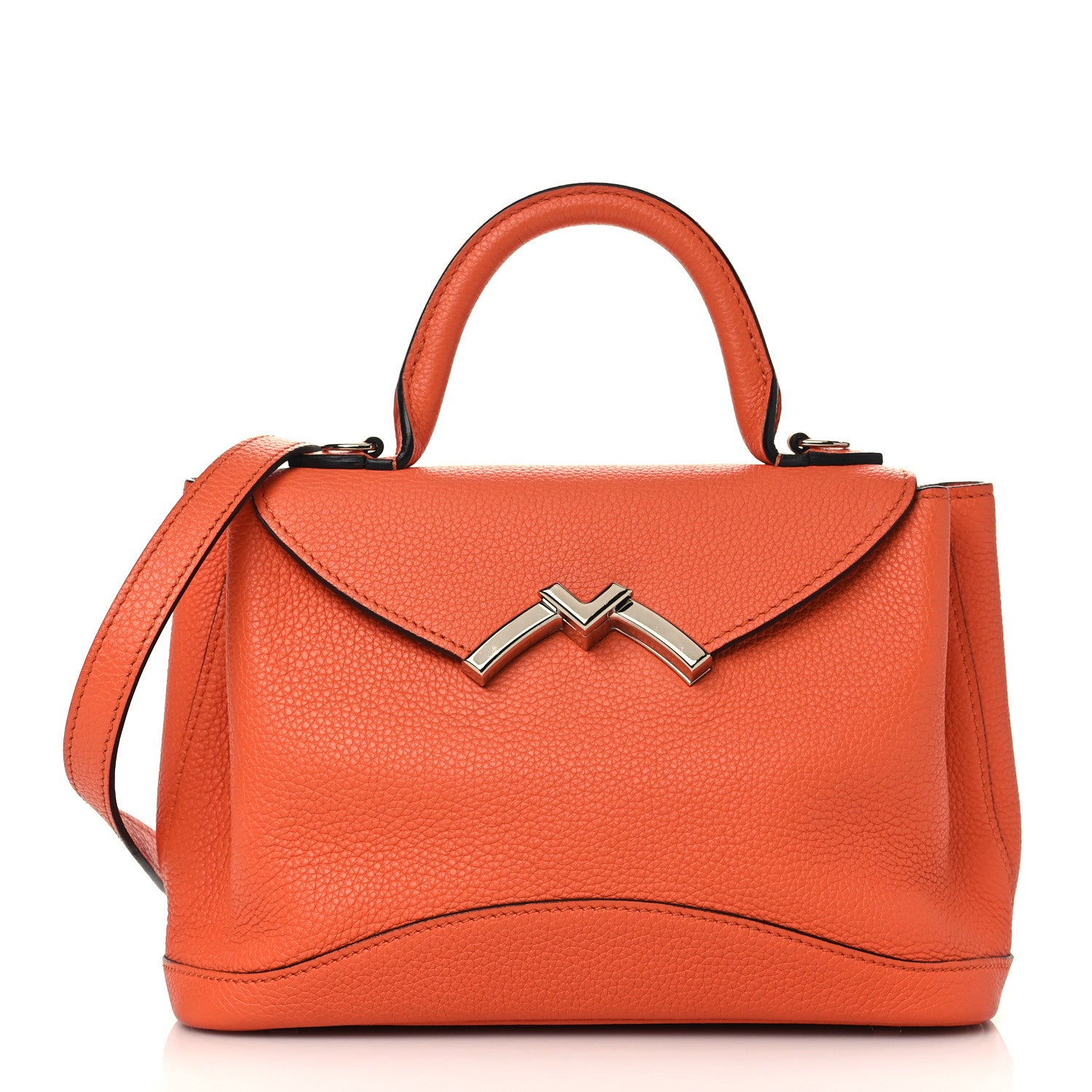 Moynat Taurillon Blush Gabby BB Orange 1 of 8