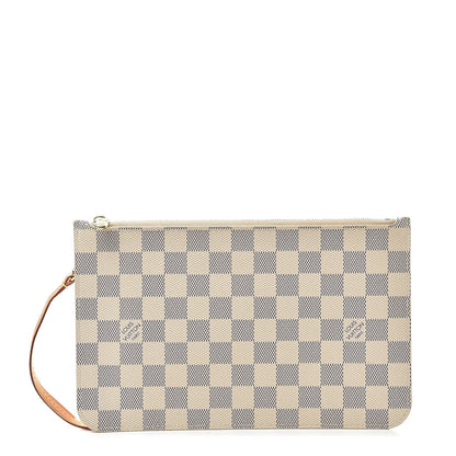 Louis Vuitton Damier Azur Neverfull MM GM Pochette 1 of 8