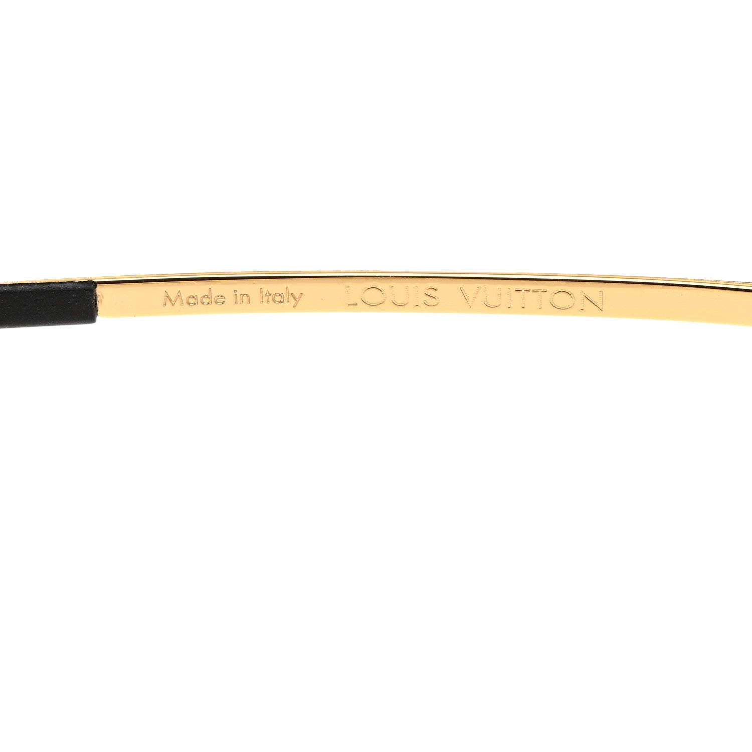 Louis Vuitton Grease Mask Sunglasses Z1045W Gold 5 of 8