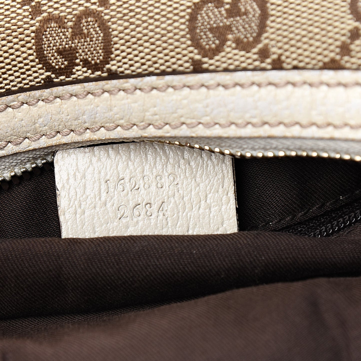 Monogram Large Princy Hobo Off White