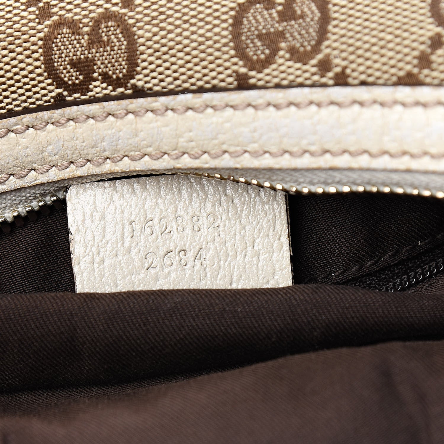 Gucci Monogram Large Princy Hobo Off White 10 of 14