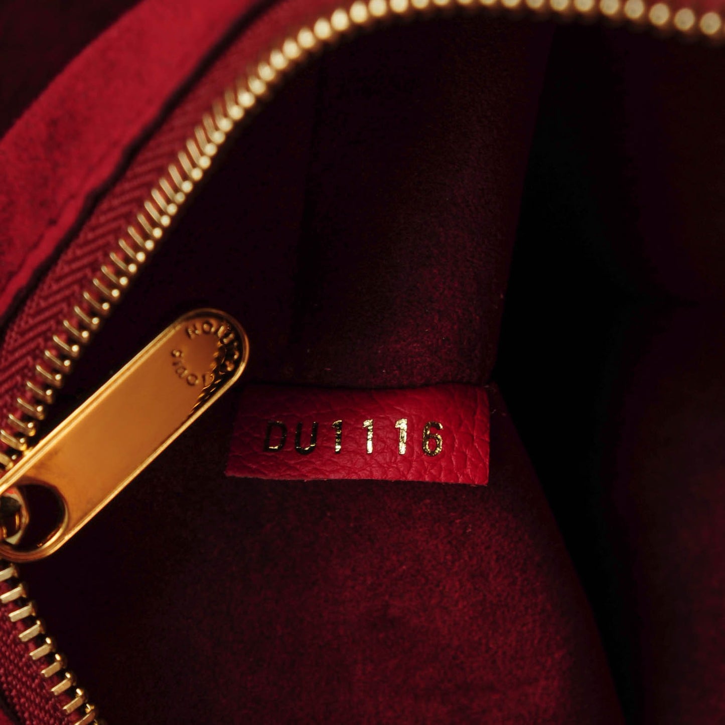 Calfskin Monogram Kimono Tote Cherry