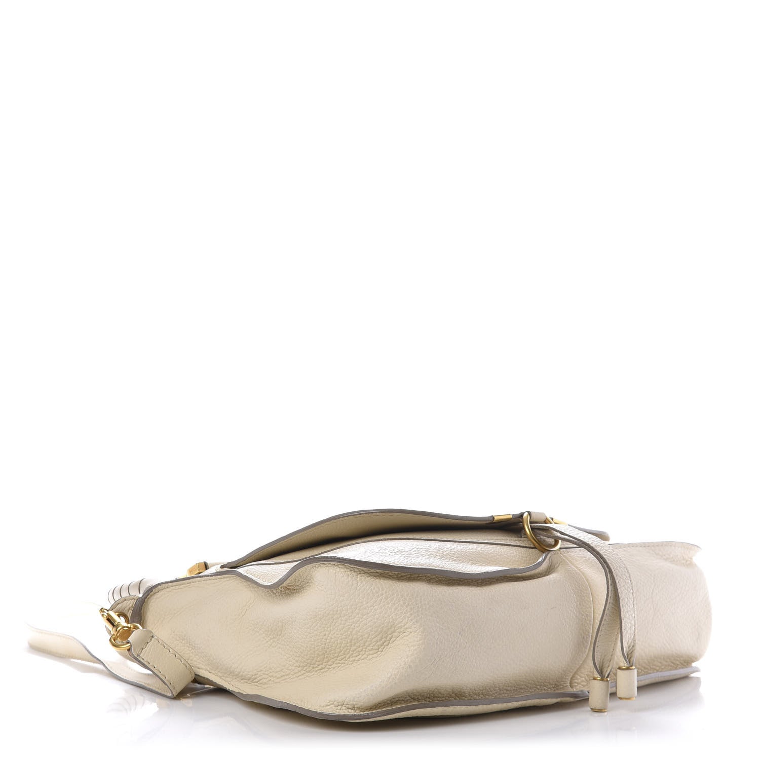 Chloe Calfskin Medium Marcie Satchel Cream 3 of 14