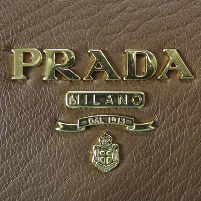 Prada Cervo Deerskin Bauletto Brown 7 of 11