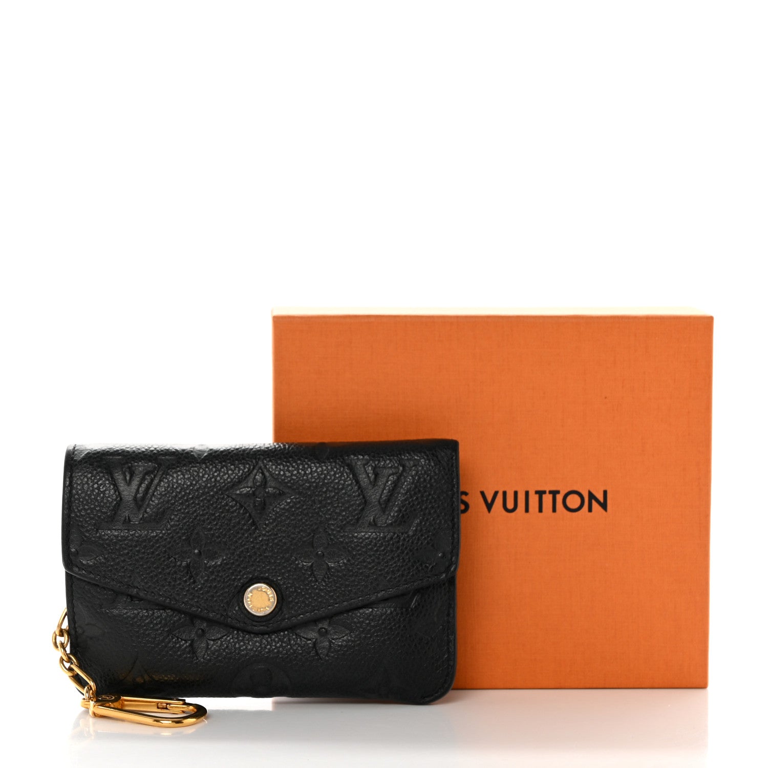 Louis Vuitton Empreinte Key Pouch Black 10 of 10