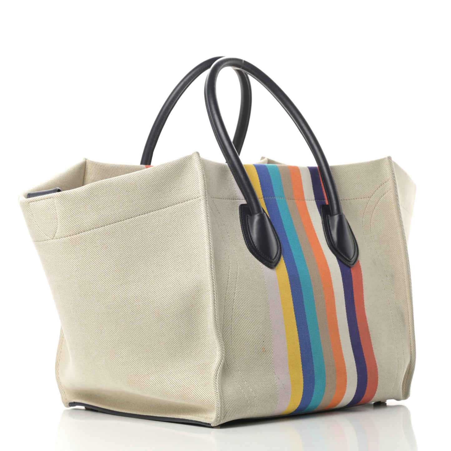 Cotton Canvas Medium Phantom Luggage Multicolor