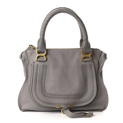 Chloe Calfskin Medium Marcie Satchel Cashmere Grey 1 of 10