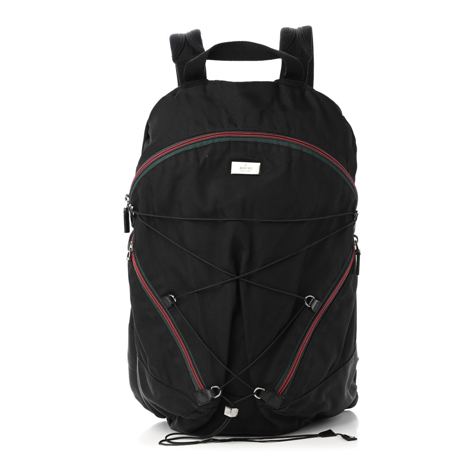 Gucci Nylon Web Backpack Black 1 of 5