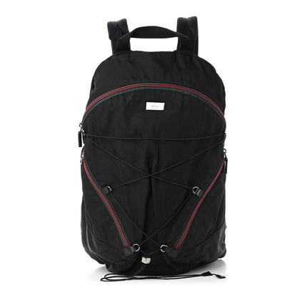 Gucci Nylon Web Backpack Black 1 of 5