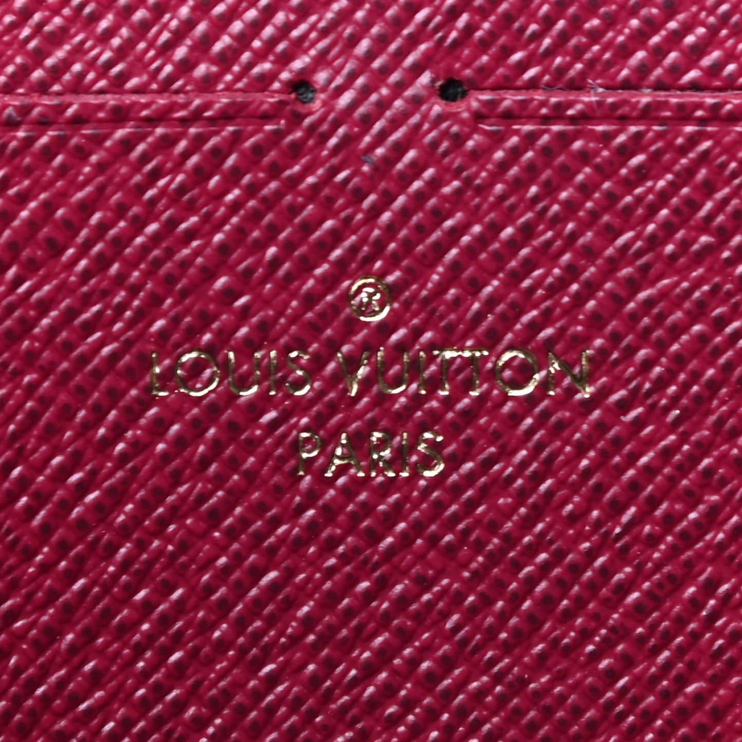 Monogram Clemence Wallet Fuchsia