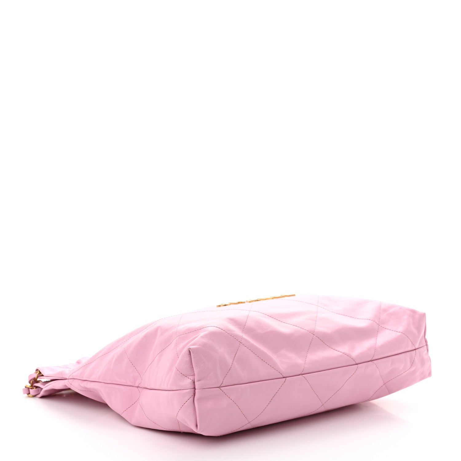 Chanel Shiny Calfskin Quilted Chanel 22 Dark Pink 5 of 11