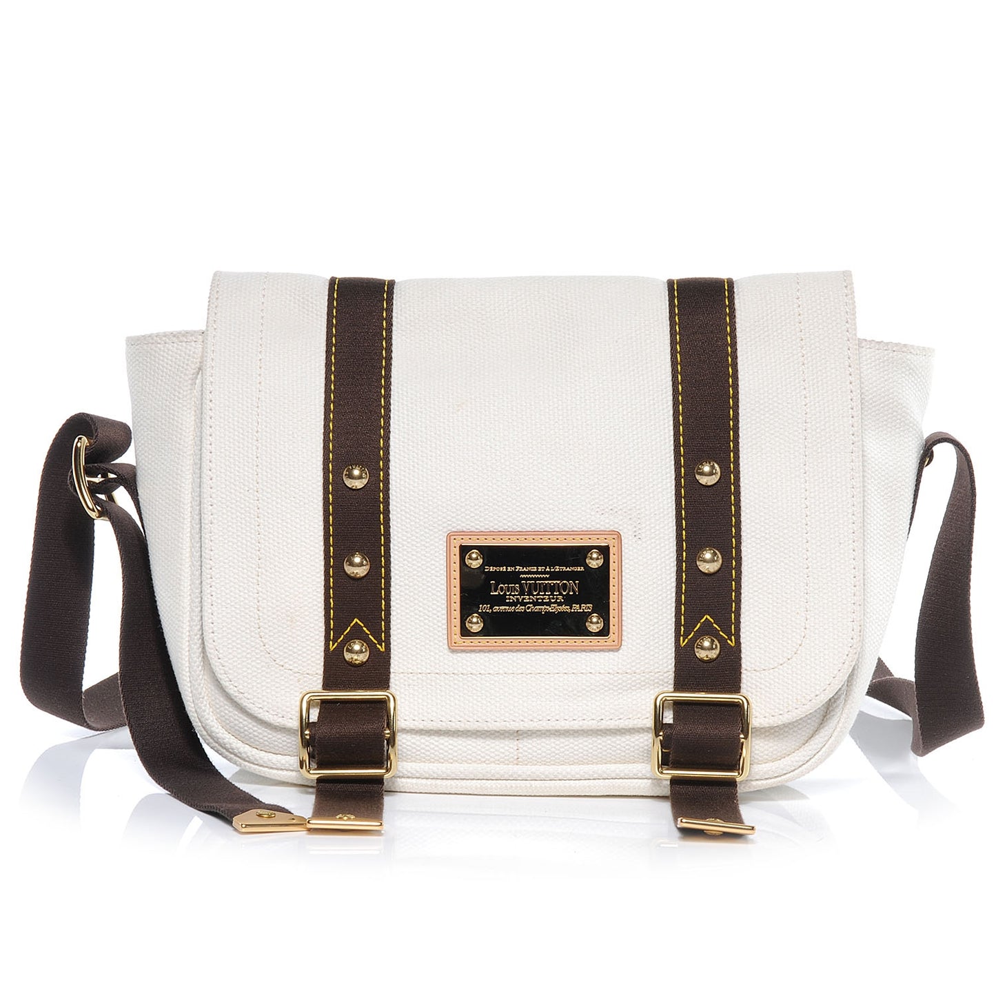 Antigua Besace PM Messenger White