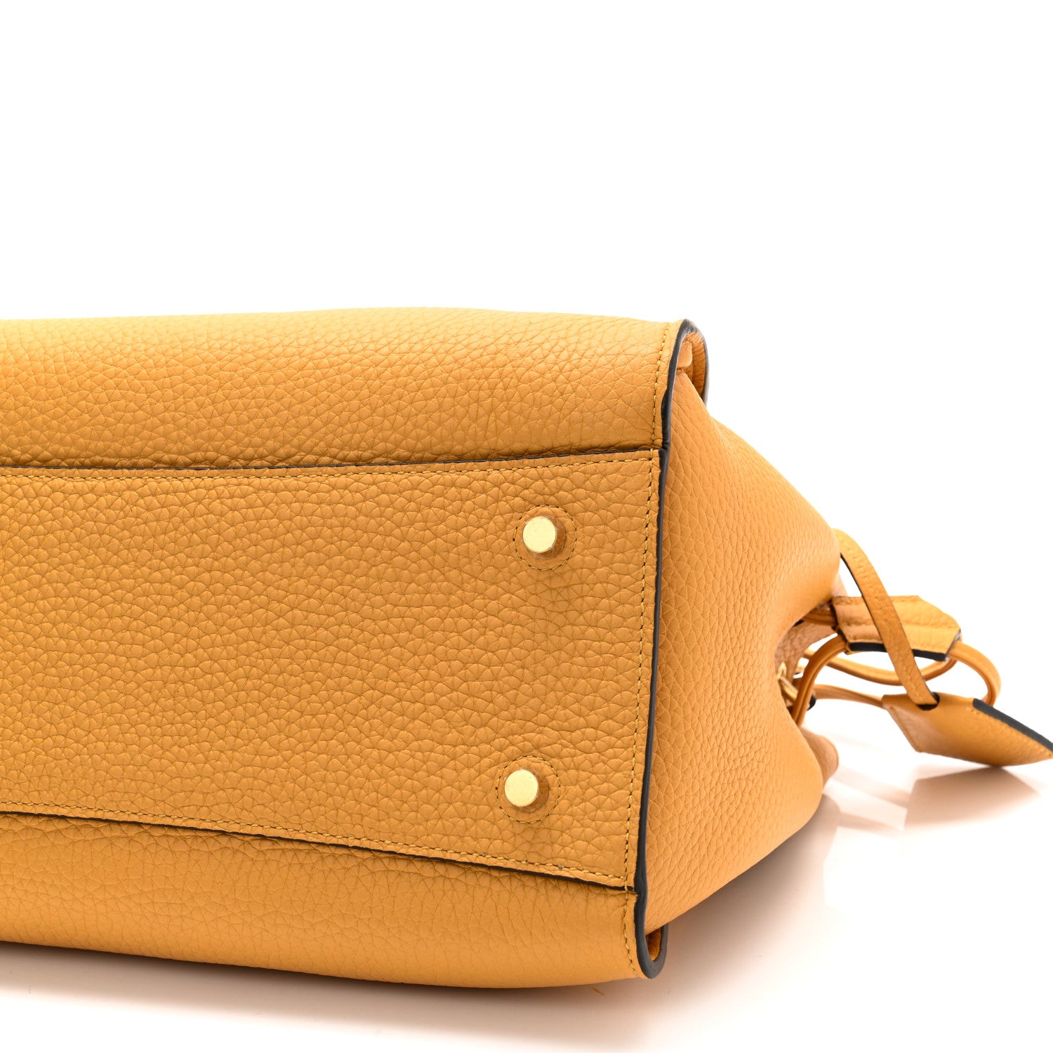 Mulberry Heavy Grain Iris Tote Deep Amber 8 of 8