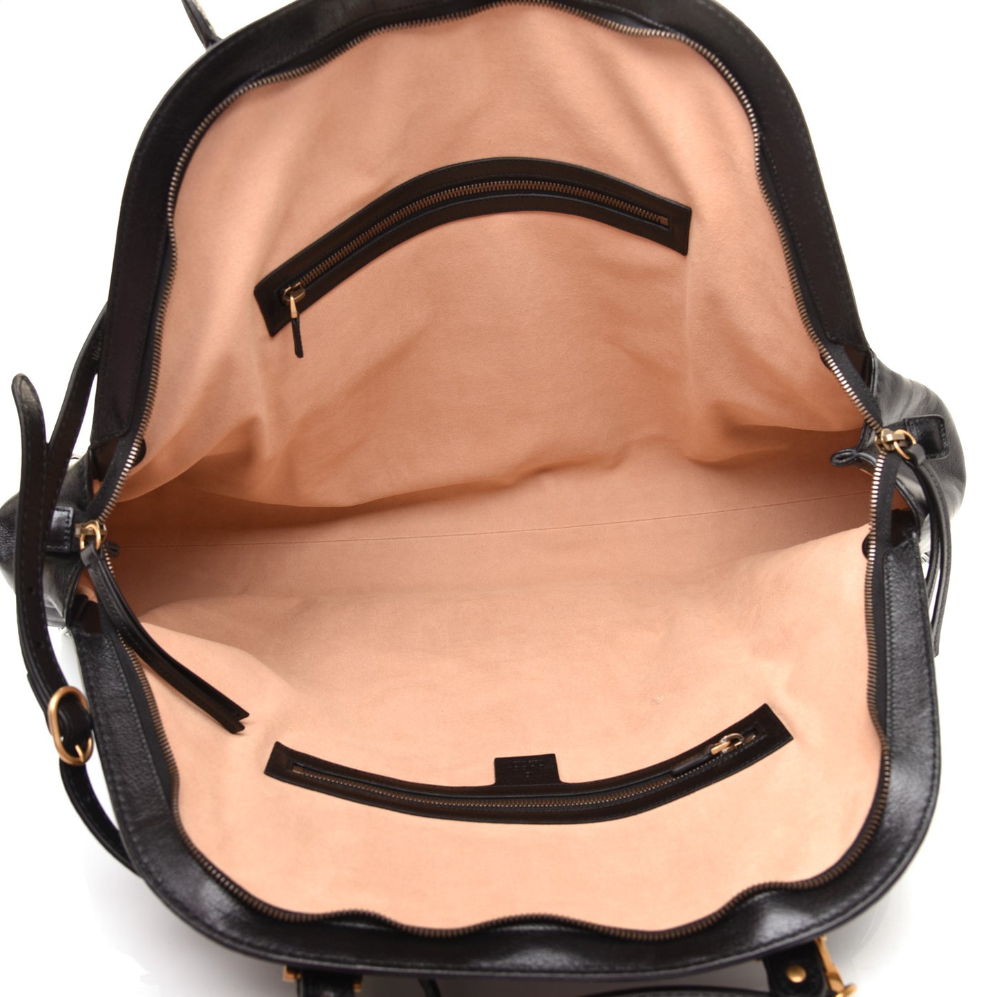 Calfskin XL Re(Belle) Top Handle Bag Black