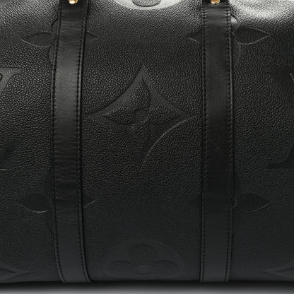 Louis Vuitton Empreinte Monogram Giant Keepall Bandouliere 45 Black 7 of 10